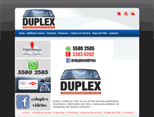 Tablet Screenshot of duplex.com.gt